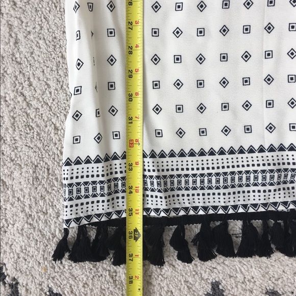 NWOT: Madewell Scatterblock Tassel Dress - Picture 6 of 8